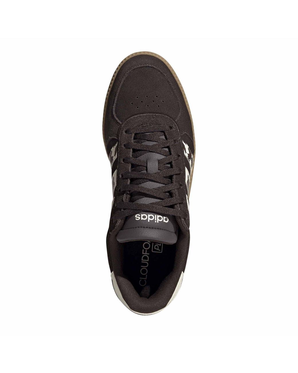 Adidas Brown Breaknet Sleek Suede Shoes