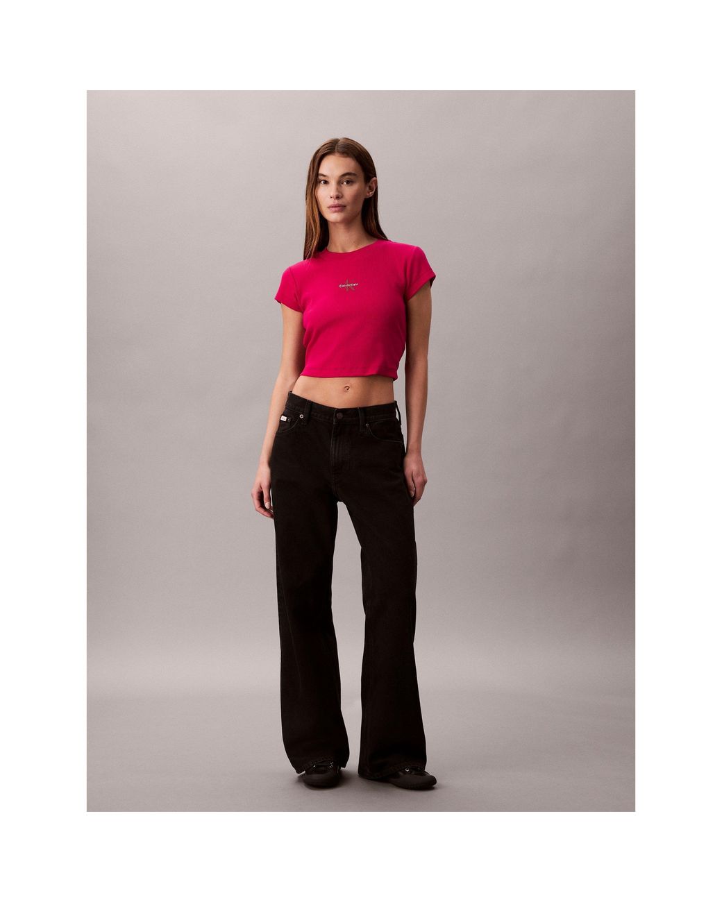 Calvin Klein Pink Baby Tee