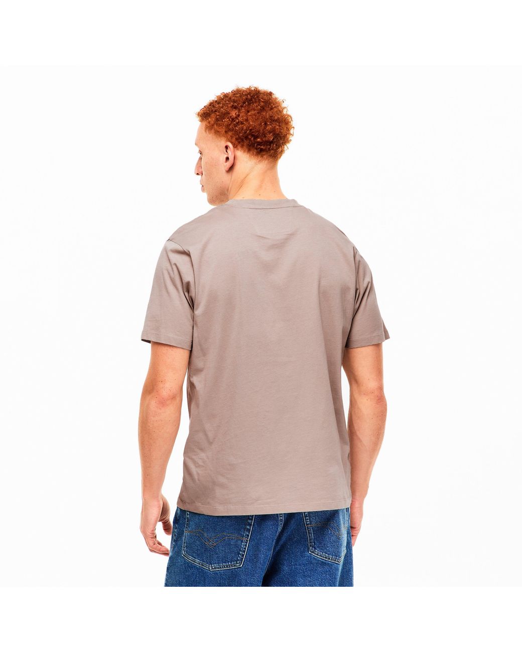C P Company Gray 30/1 Jersey T-Shirt for men