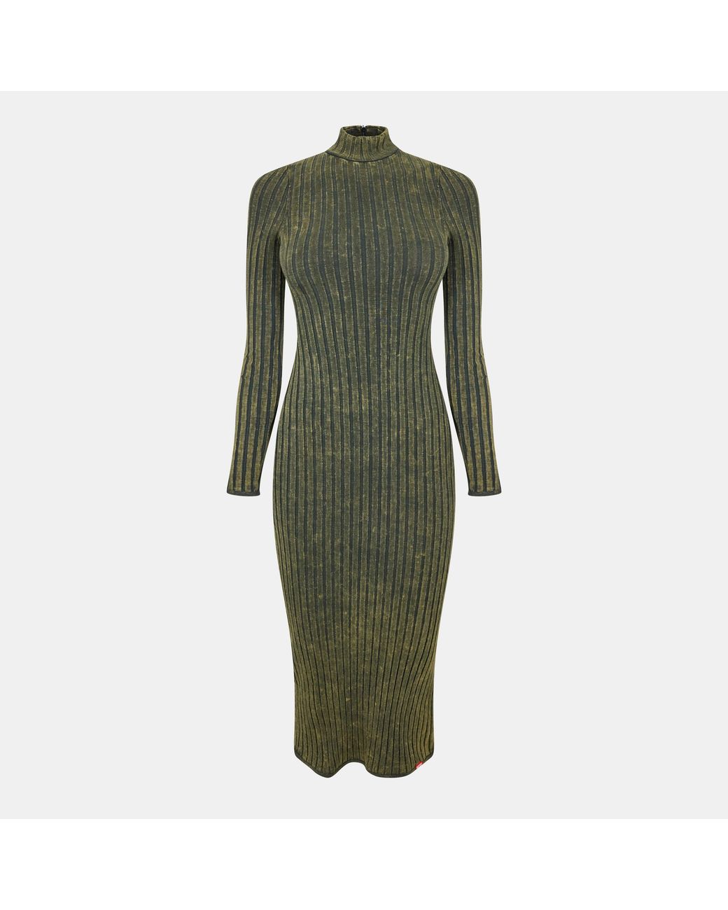 DIESEL Green D-Wavya Midi Dress