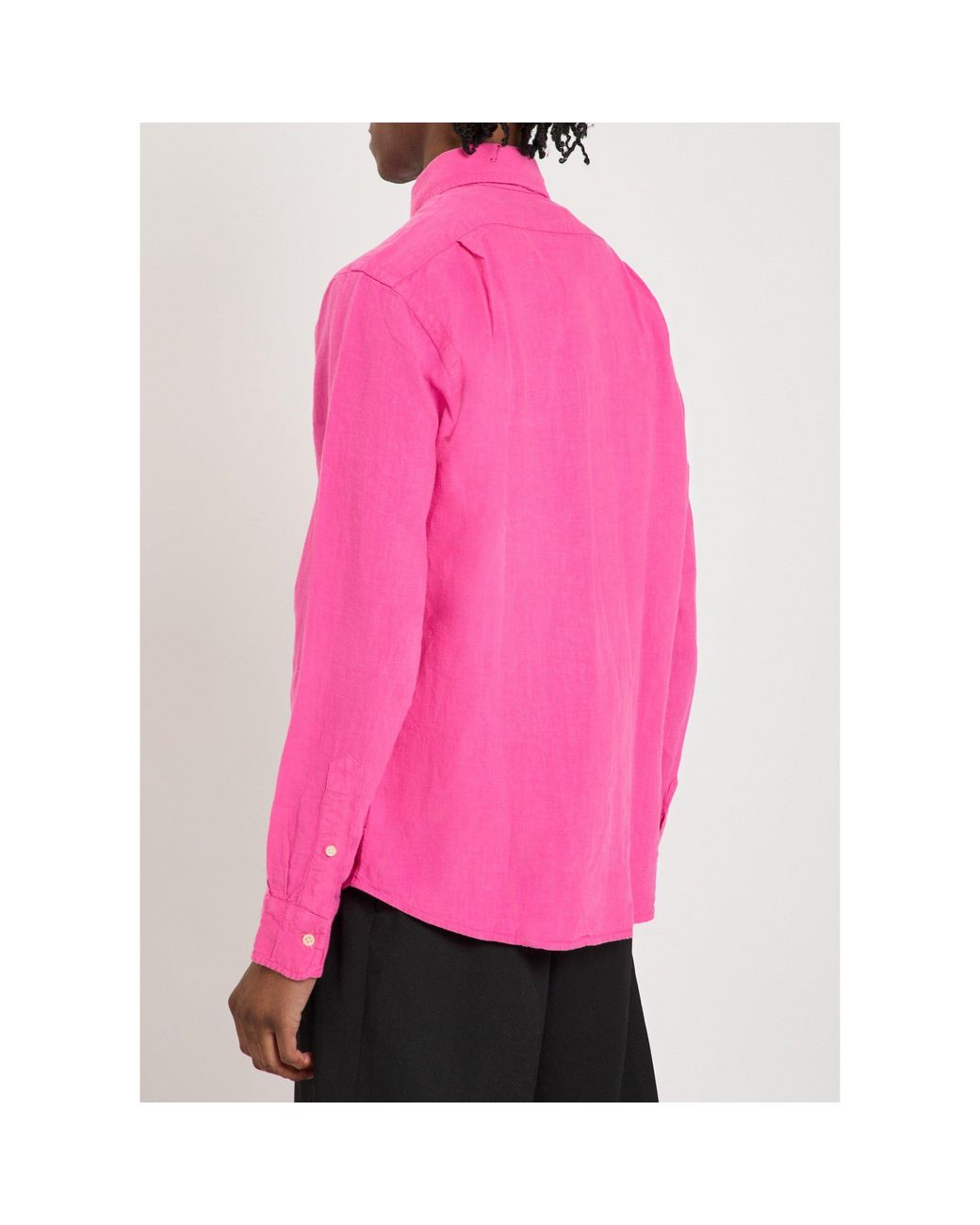 Polo Ralph Lauren Pink Prl Ls Woven Sports Shirt for men