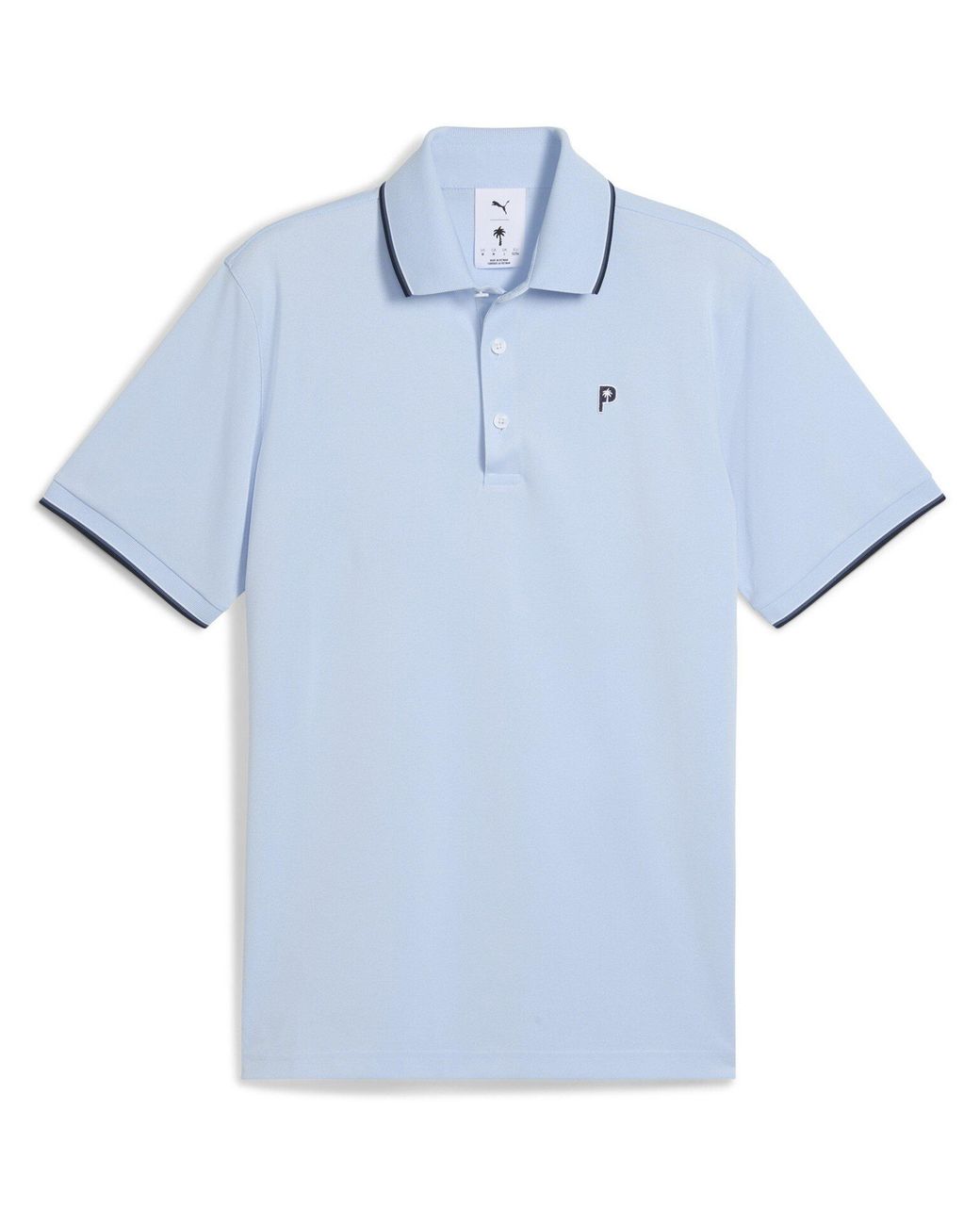 PUMA Blue Ptc Tipped Polo Shirt for men