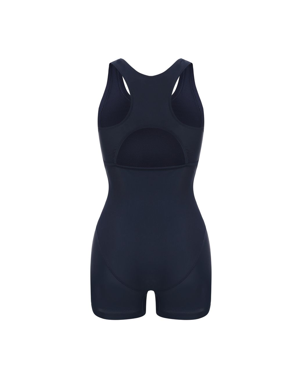 Slazenger 1881 Blue Lycra Xtra Life Boyleg Swimsuit Ladies