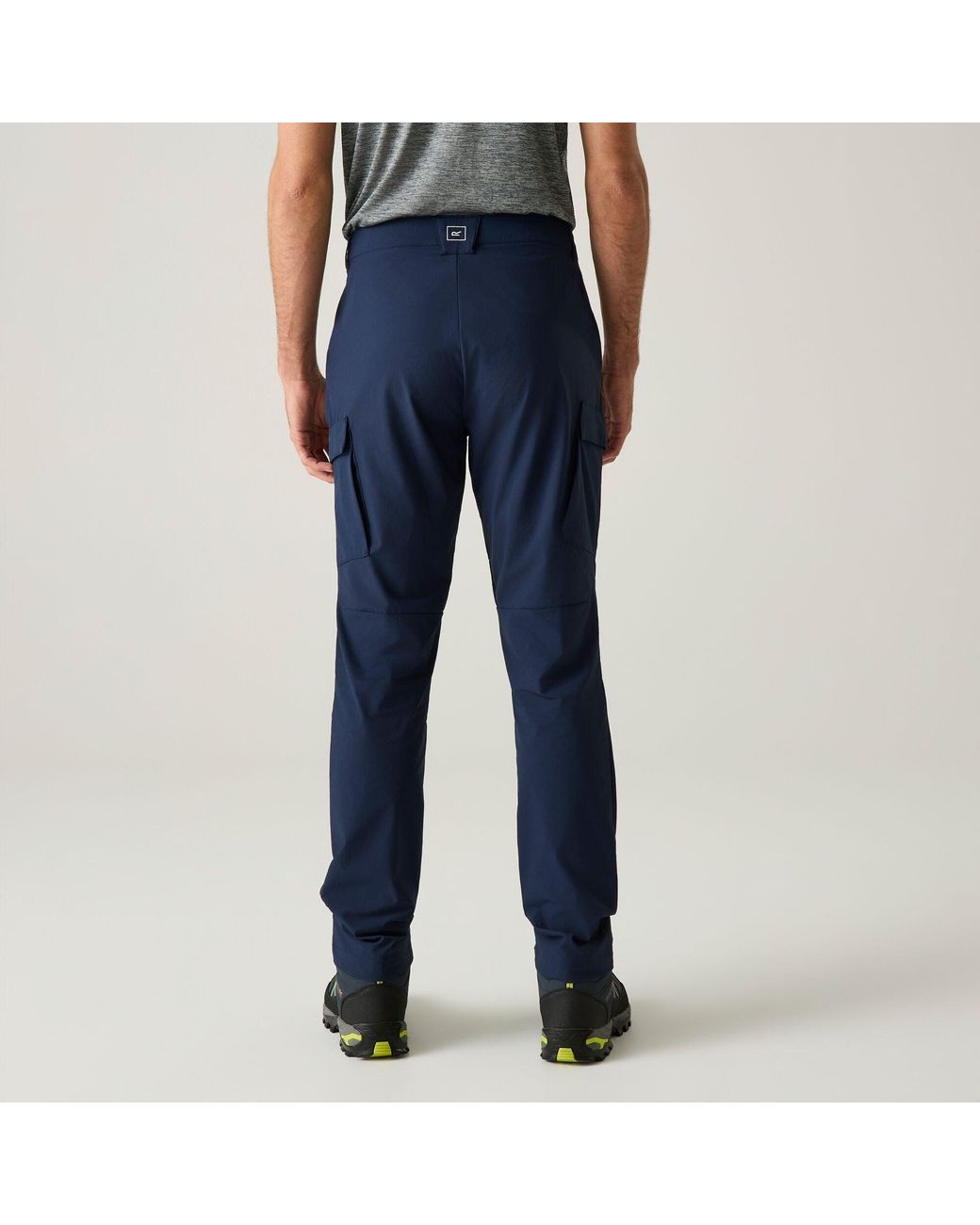 Regatta Blue Anti-Insect Lightweight Isoflex Trousers for men