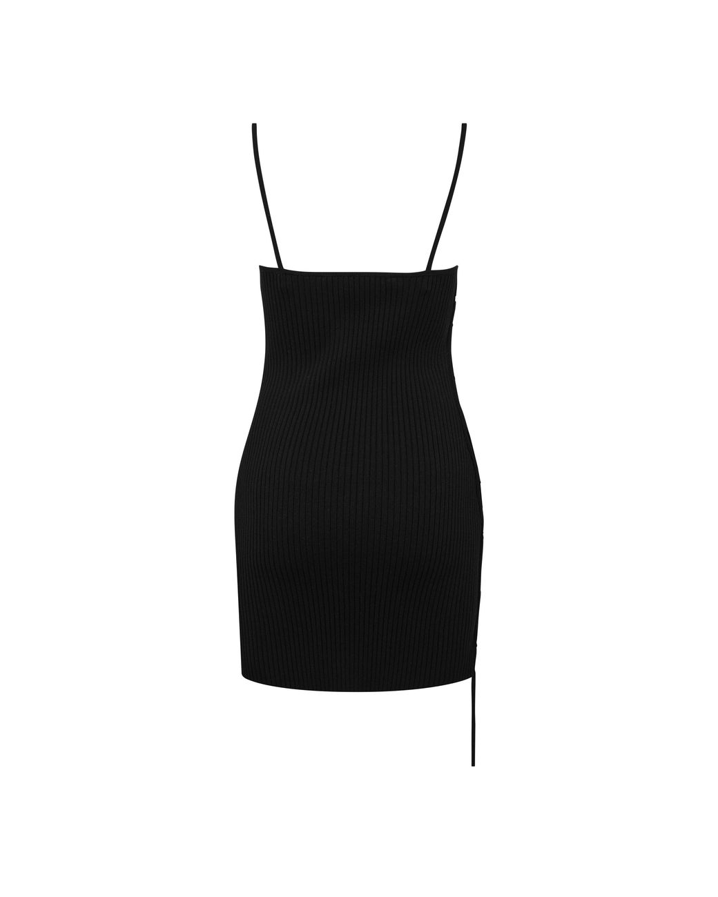 Off-White c/o Virgil Abloh Black Vanise Sl Mini Dress