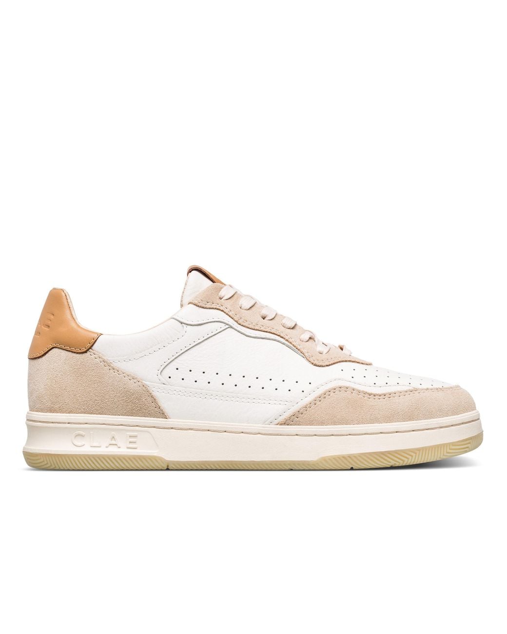 CLAE White Adults Low-Top Trainers