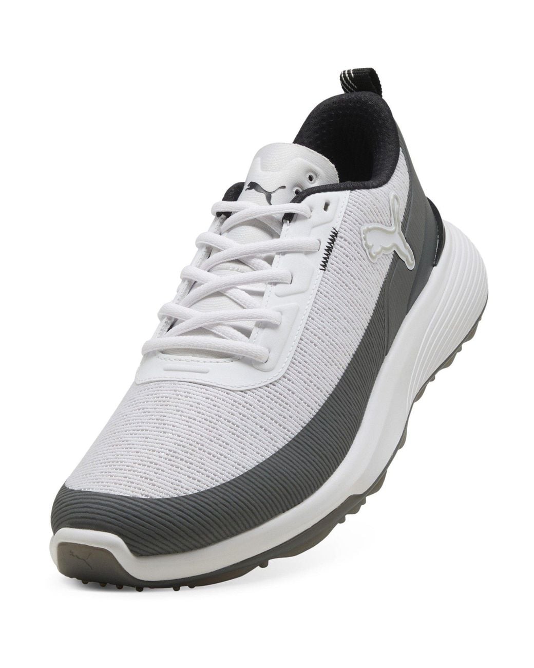 PUMA White Gruve Spikeless Golf Shoes for men