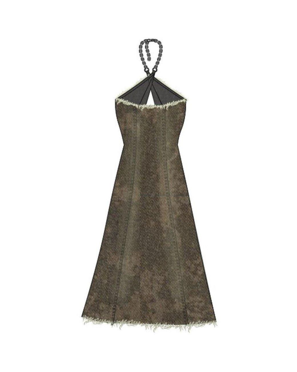 The Ragged Priest Gray Deity Halter Cut Out Top