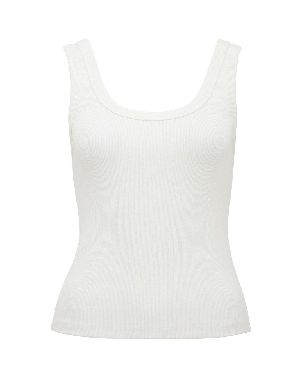 Forever New Blue Riley Scoop Neck Tank