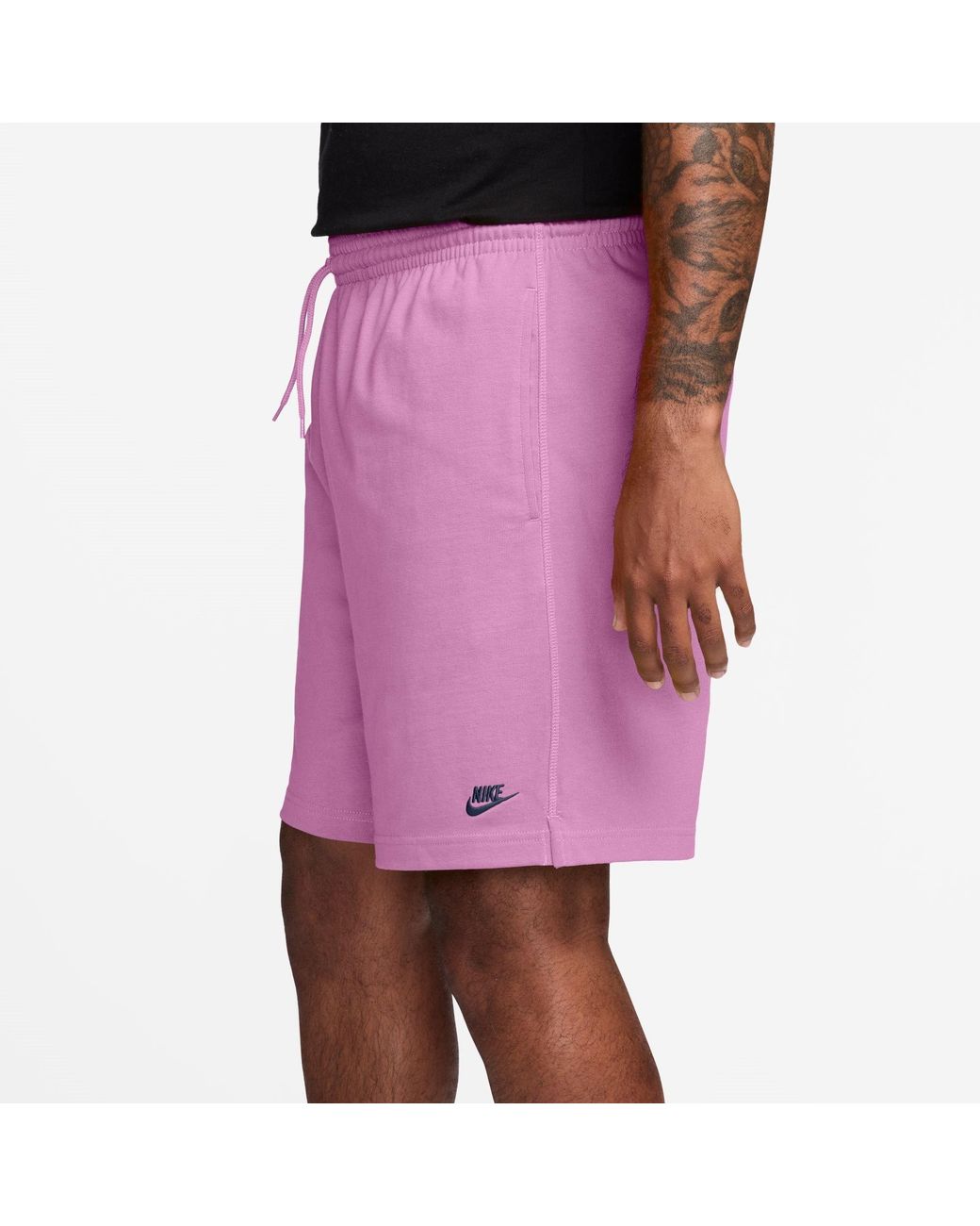 Nike Pink Sportswear Club Shorts for men