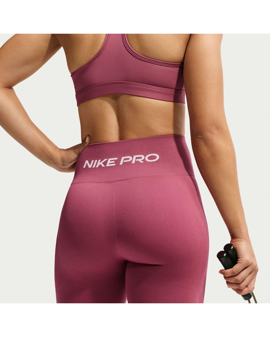 Nike Red Performance Gym Legging