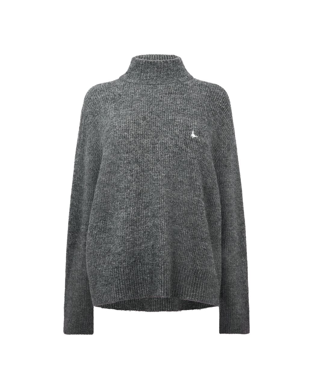 Jack Wills Gray Jw Slouch Turtle Nec Ld64