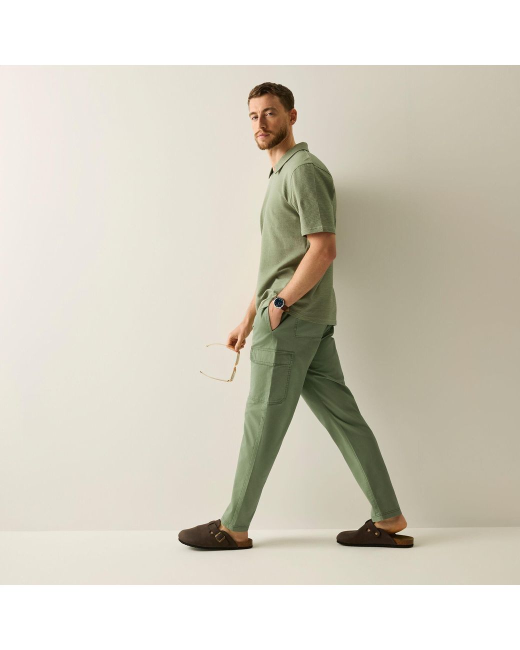 Regatta Green Anakena Trousers for men