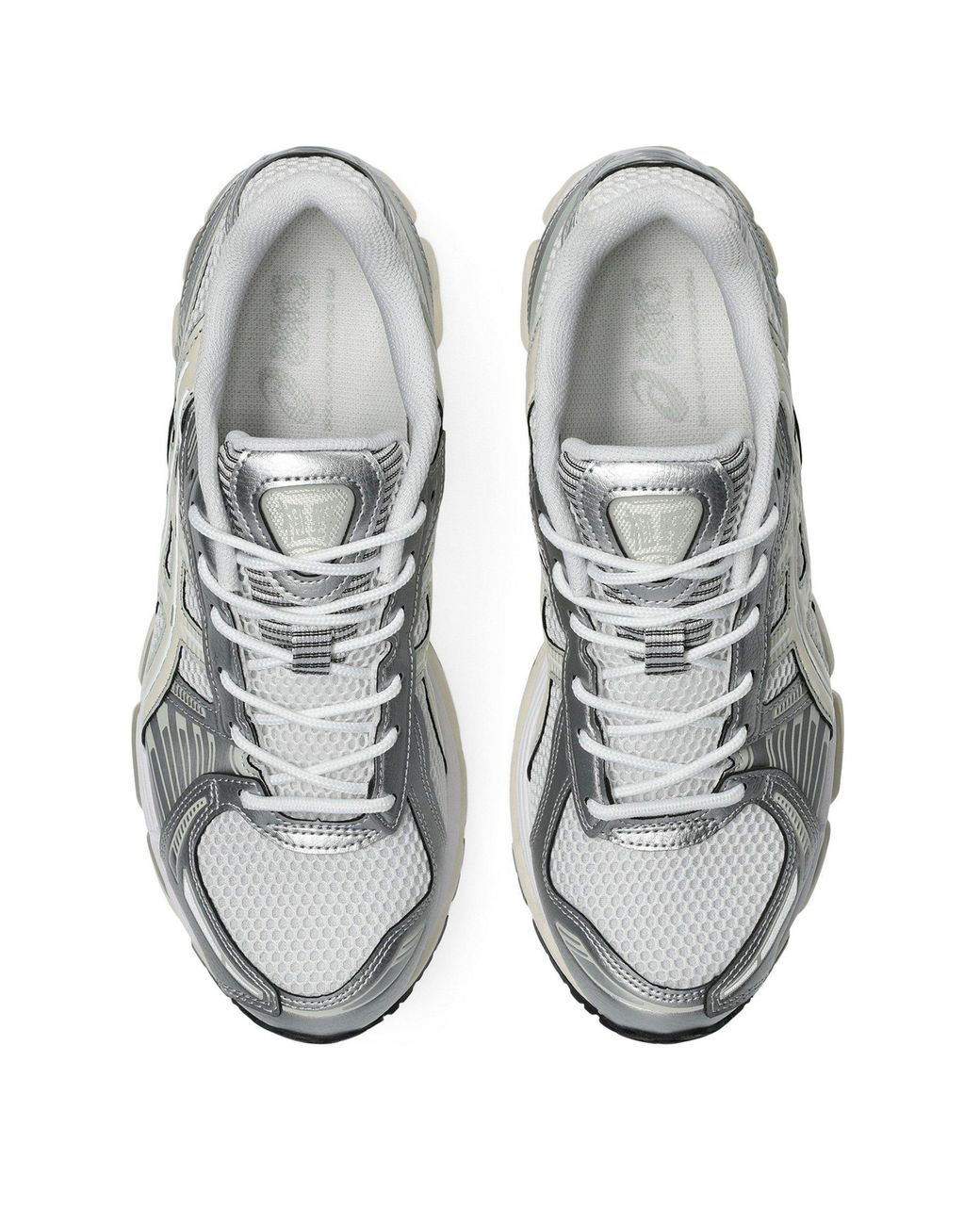 Asics White Gel-Kayano 12.1 Low-Top Trainers