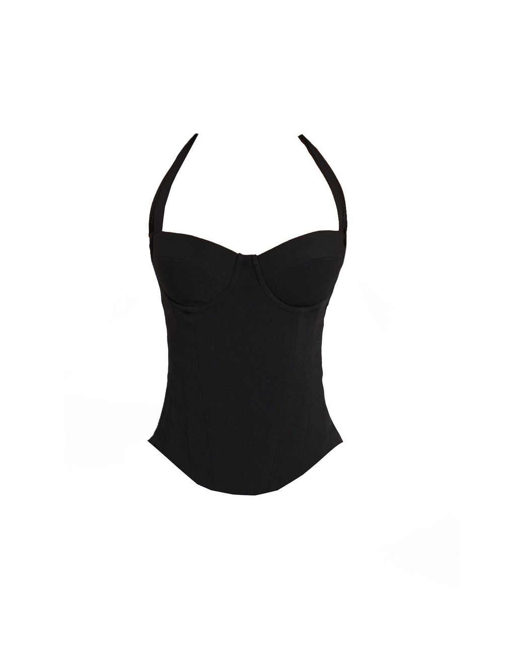 Mars the Label Black Zadie Corset Top