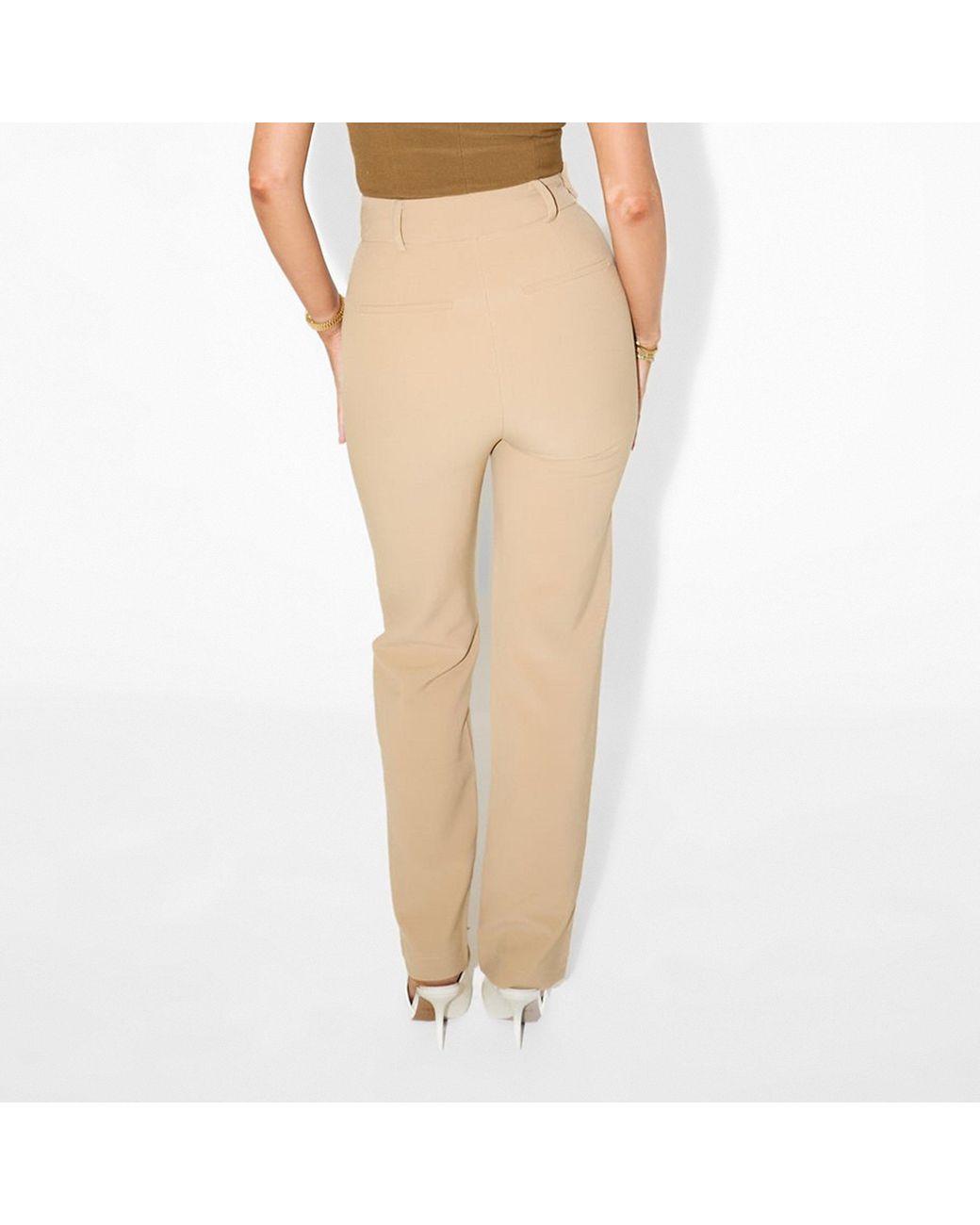 Odd Muse Natural The Ultimate Muse Straight Leg Trousers