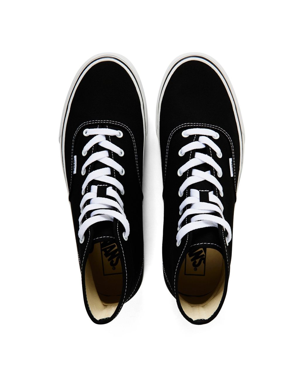 Vans Black Authentic Hi Canvas High-Top Trainers for men