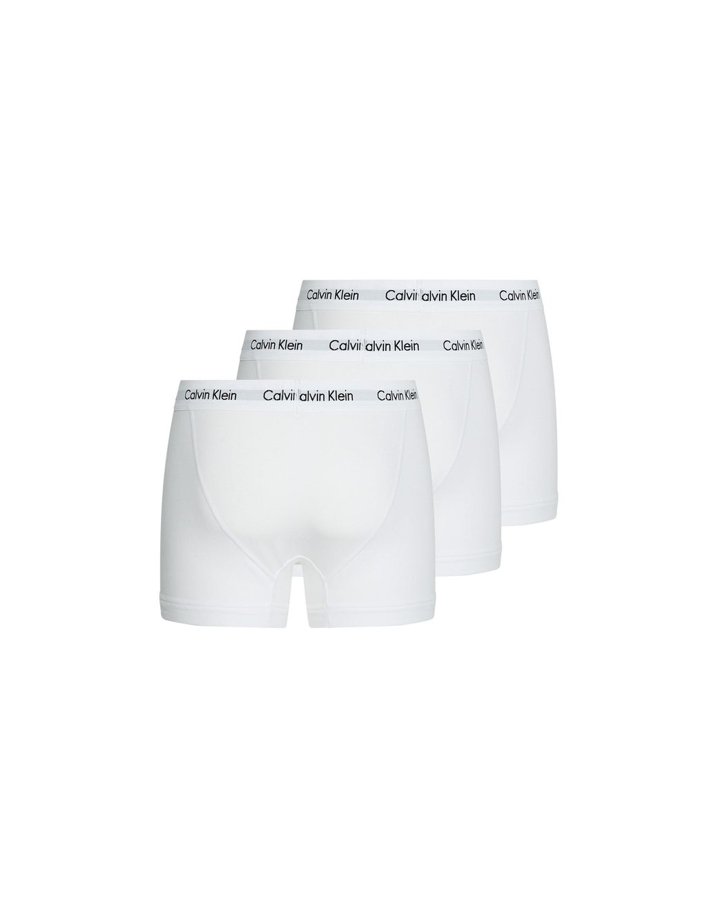 Calvin Klein White 's 3 Pack Trunks for men