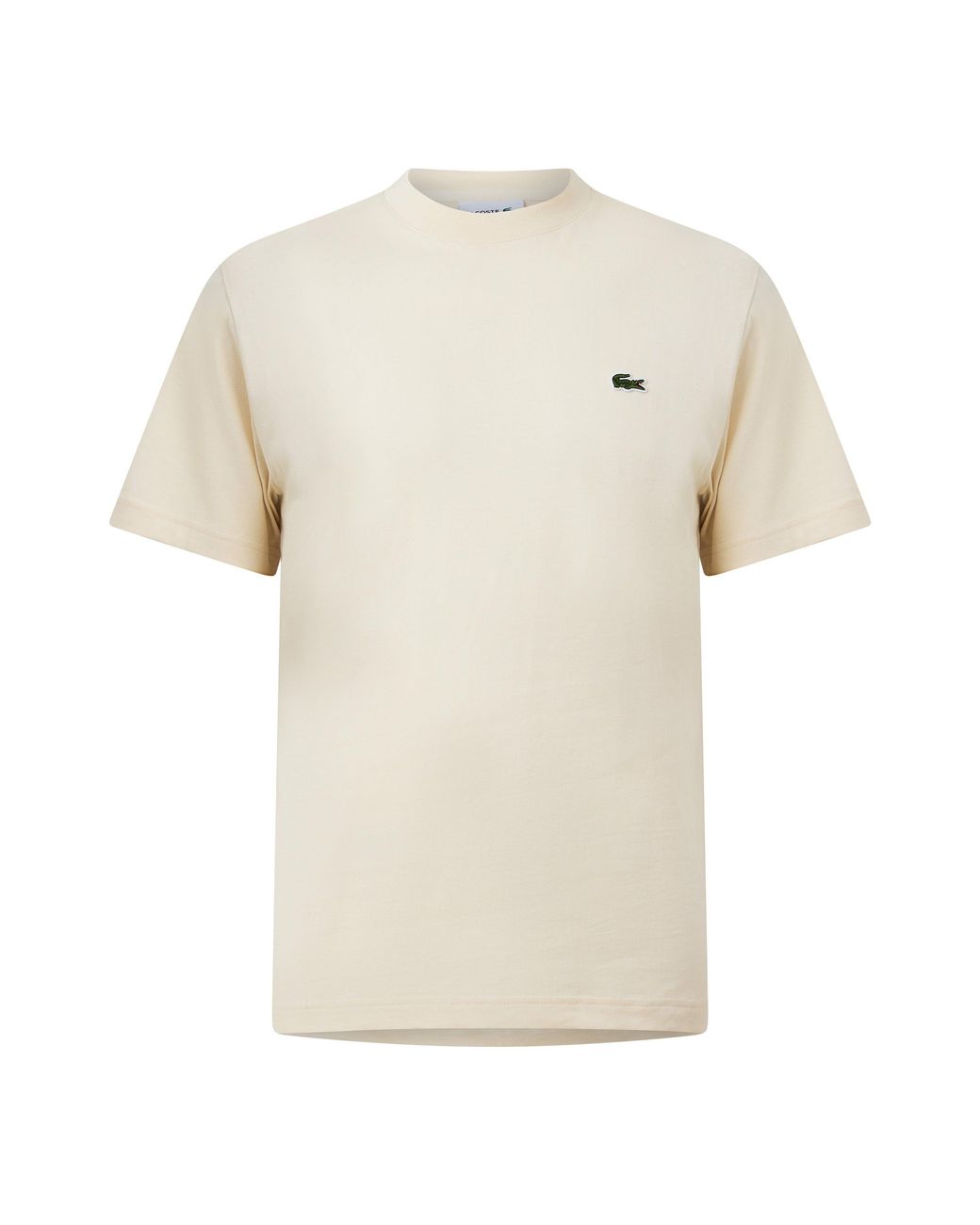 Lacoste Natural Regular Fit Small Logo T-Shirt for men