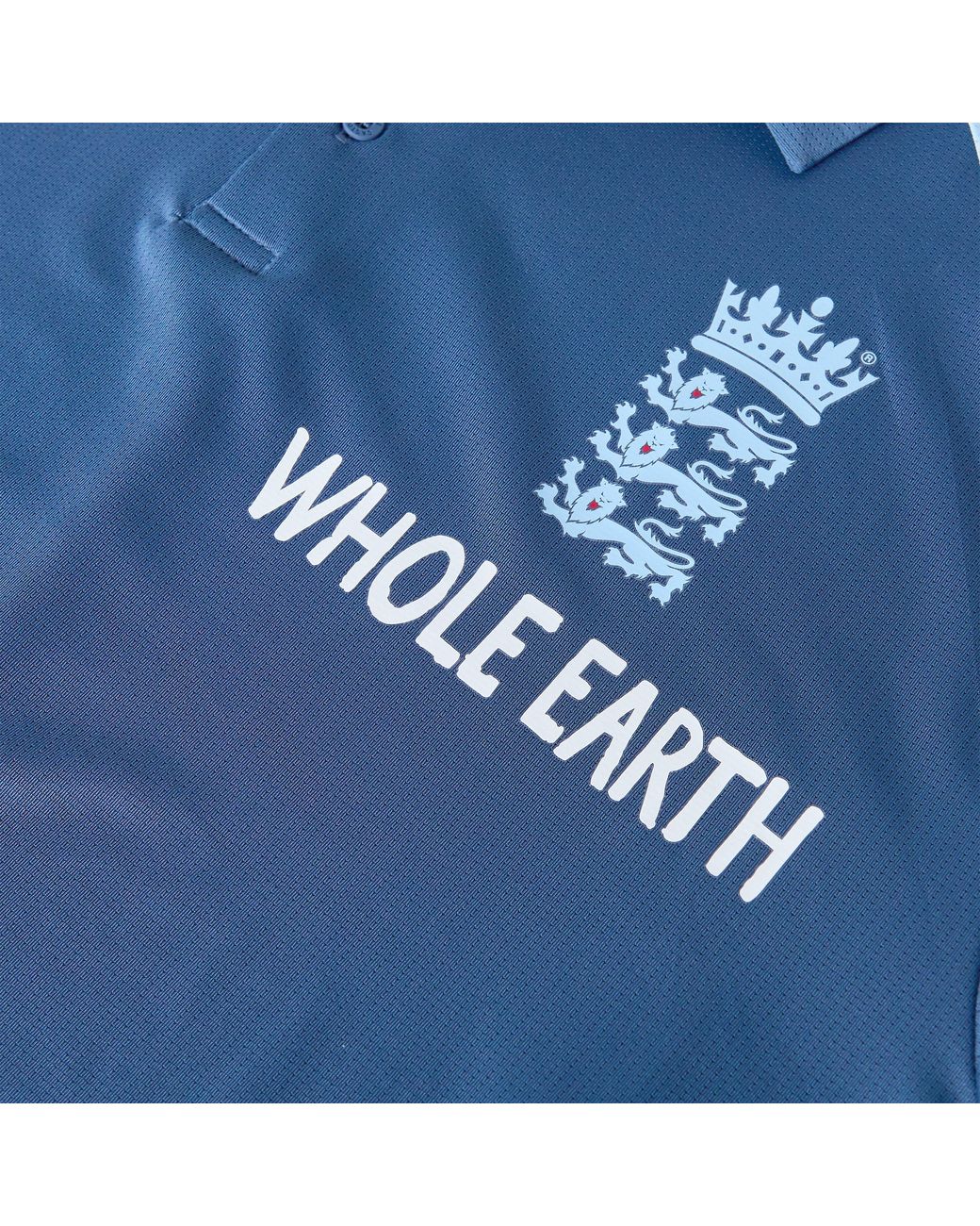 Castore Blue 26/27 England Cricket Polo Shirt for men
