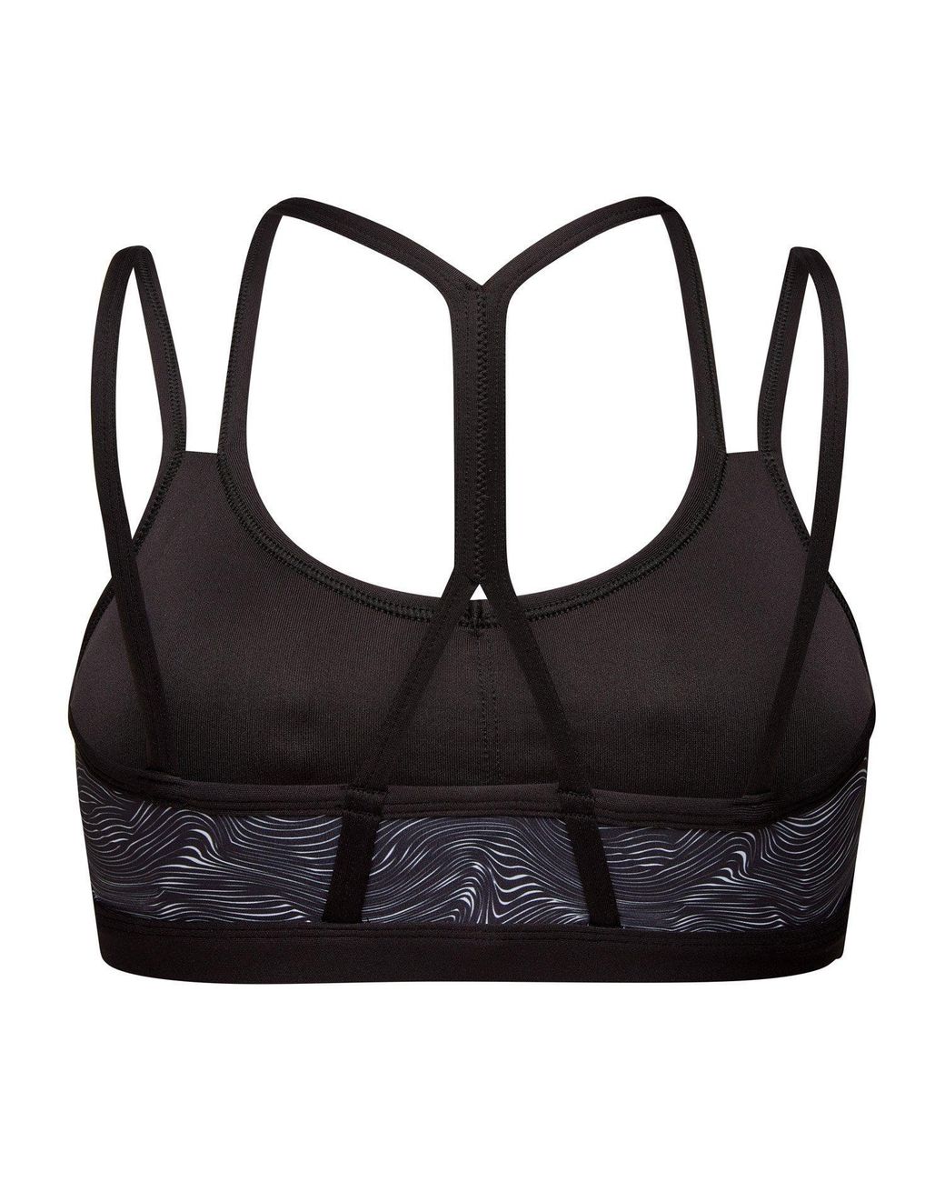 Reebok Black Bra Top Cassia