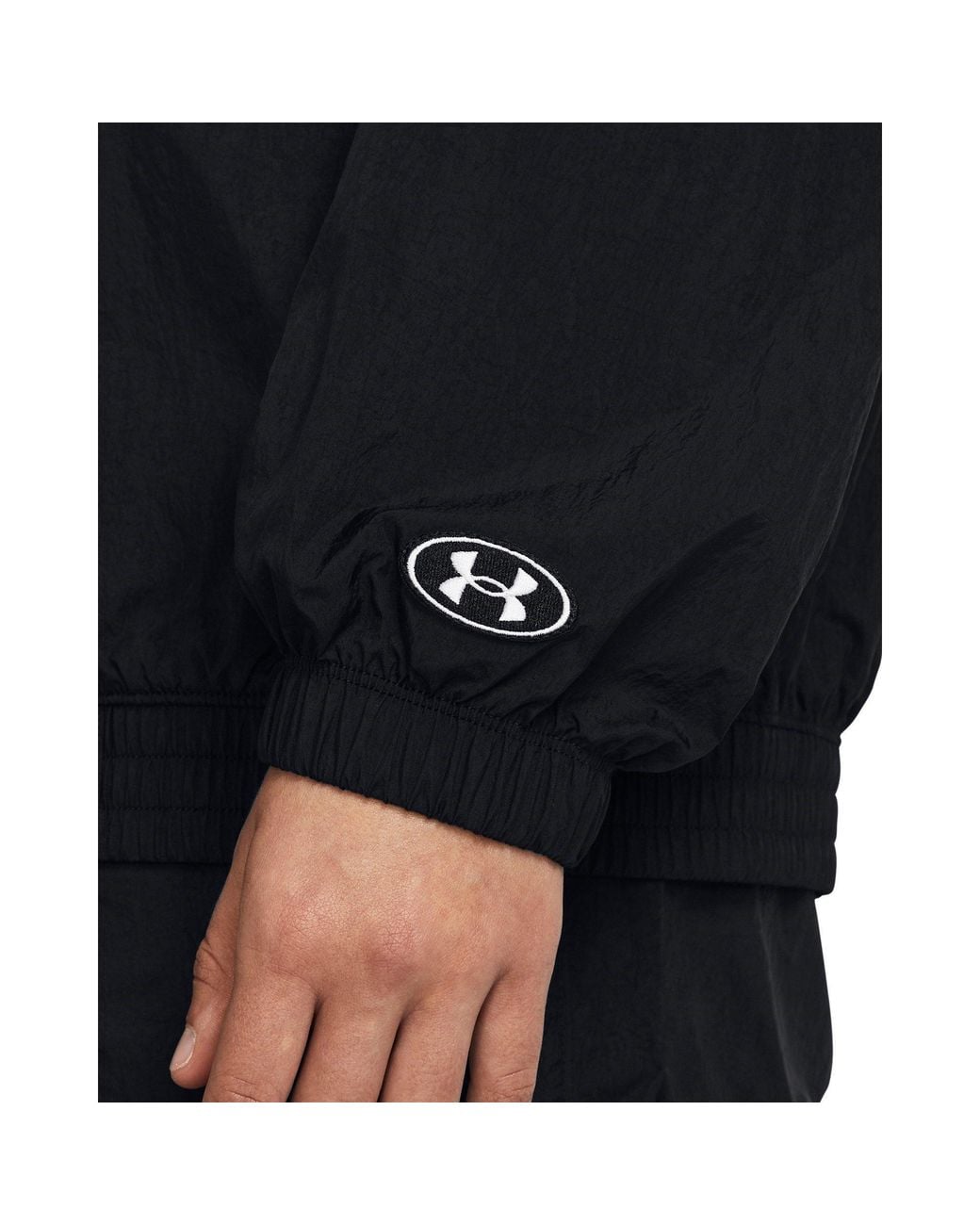 Under Armour Blue Legacy Crinkle Performance Training Jacket