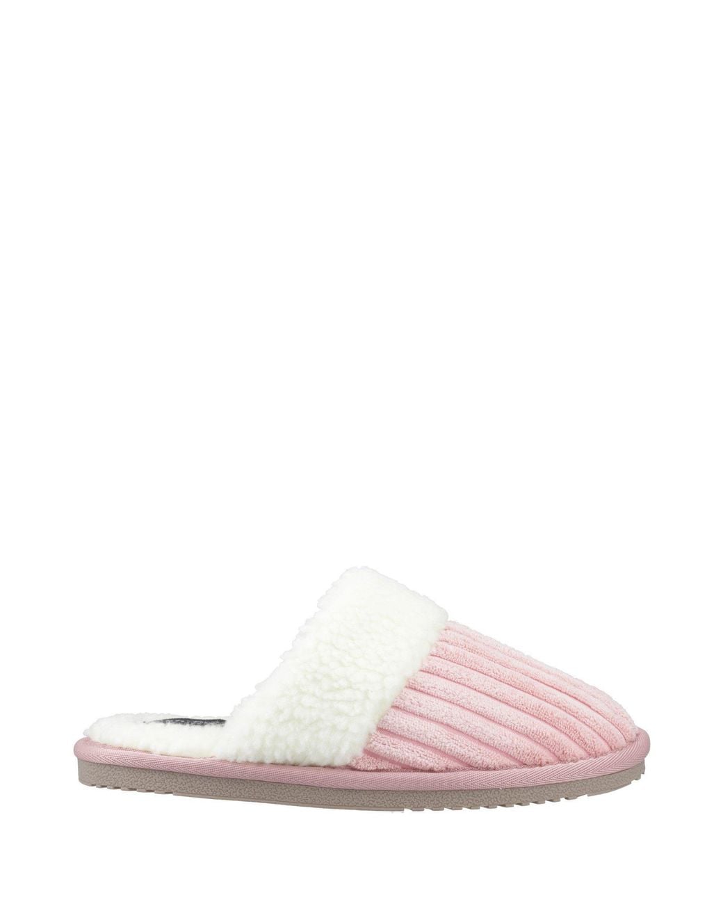 Hush Puppies Pink Arianna Cord Slipper