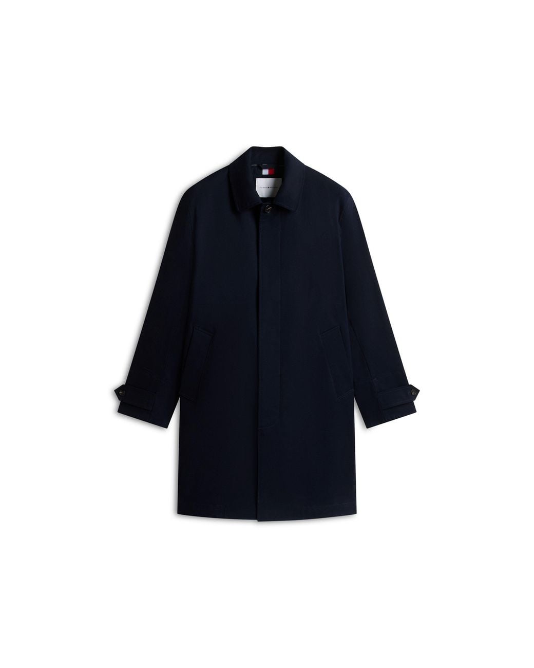 Tommy Hilfiger Blue Tommy Car Coat Sn64 for men