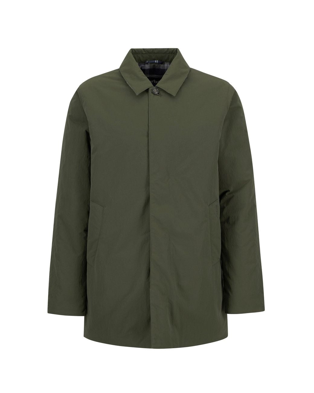 Barbour Green Lorden Showerproof Mac for men