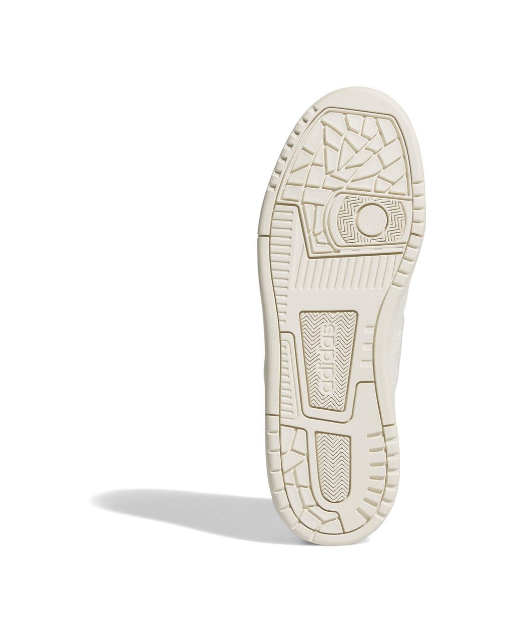 Adidas White Rapid Court Low-Top Trainers