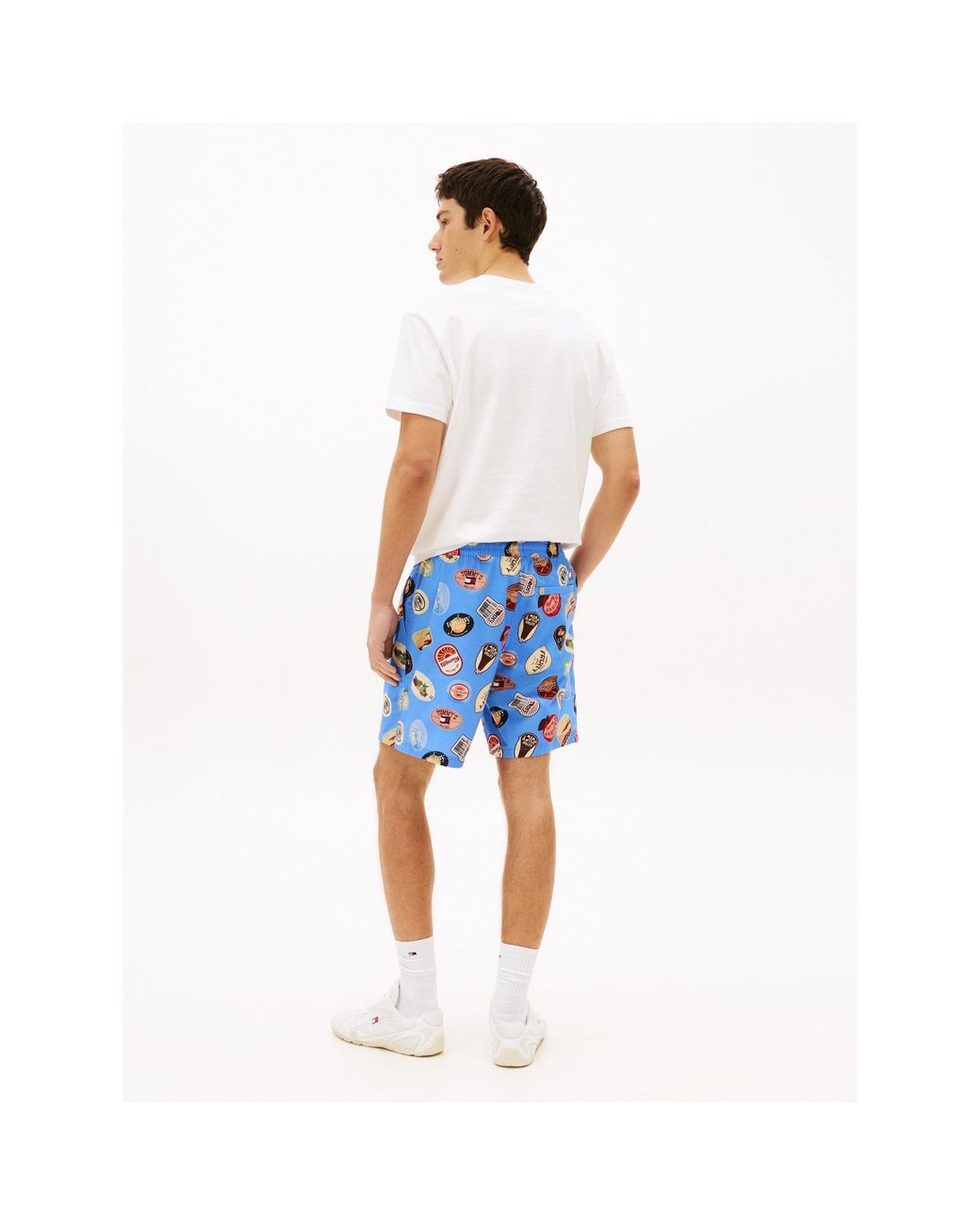 Tommy Hilfiger Blue Woven Tracksuit Shorts for men