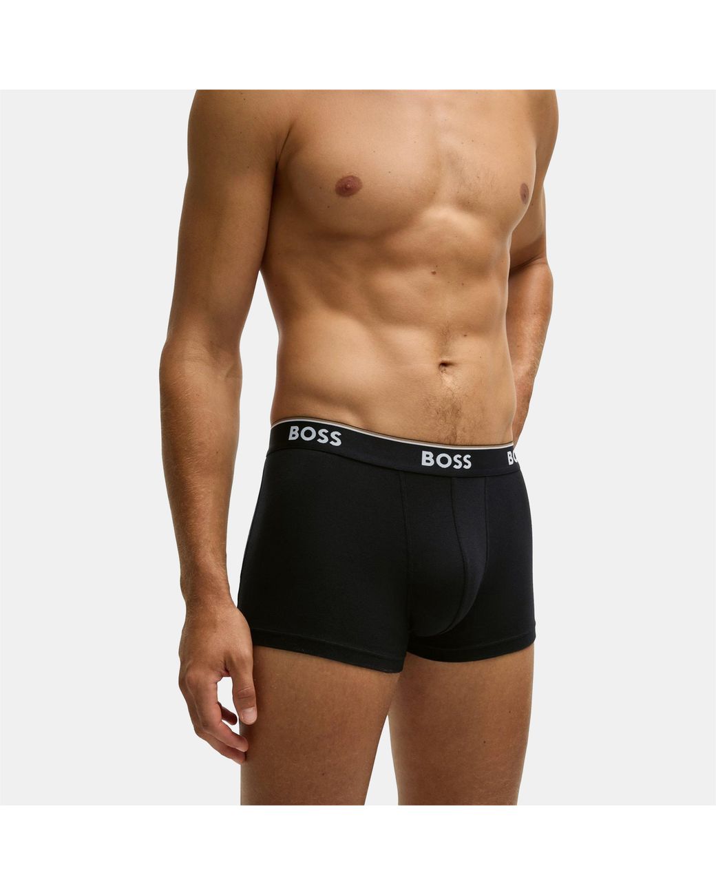 Boss Black Bodywear 3-Pack Boxer Shorts With Logo Detail for men