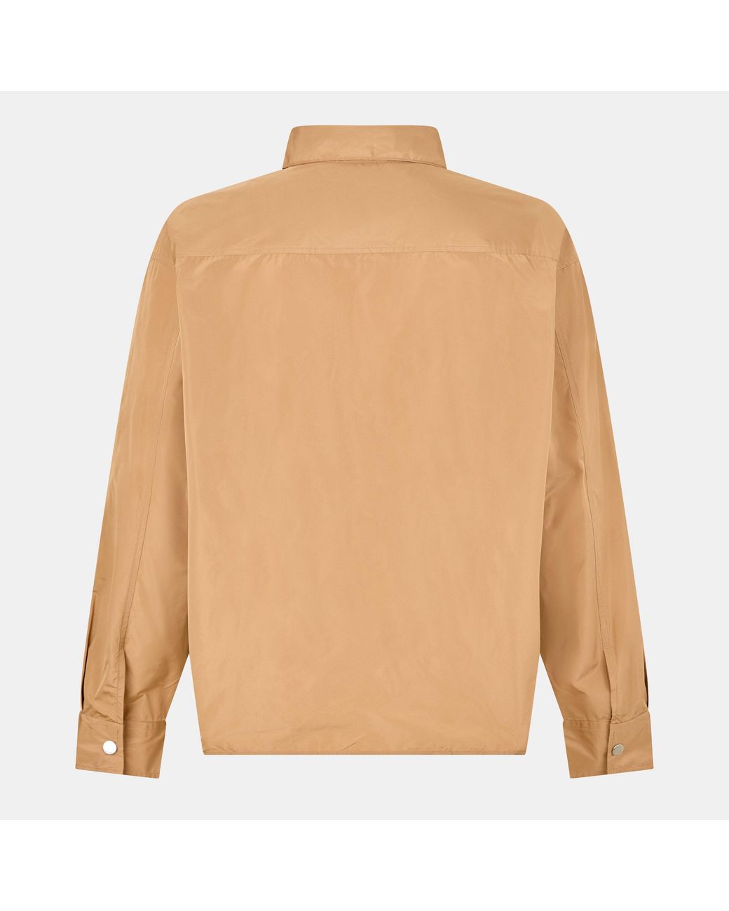 AMI Natural Plain Long-Sleeve Shirt for men