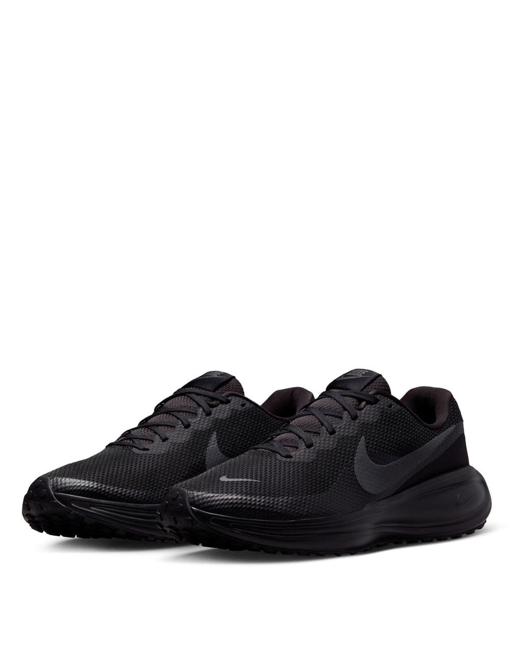 Nike Black Revolution 8 Road Running Shoes for men