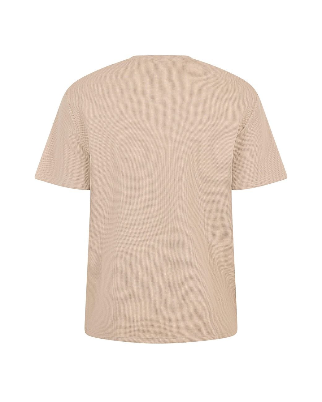 Boss Natural Bodywear Waffle T-Shirt With Structured Design for men