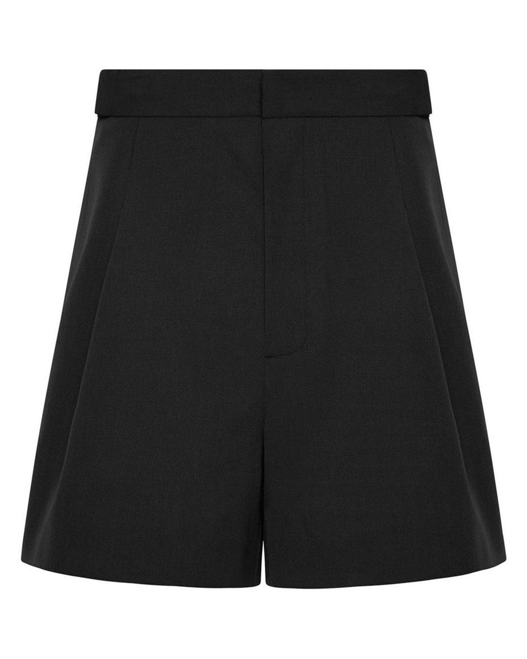 St. Agni Black Adjustable Shorts