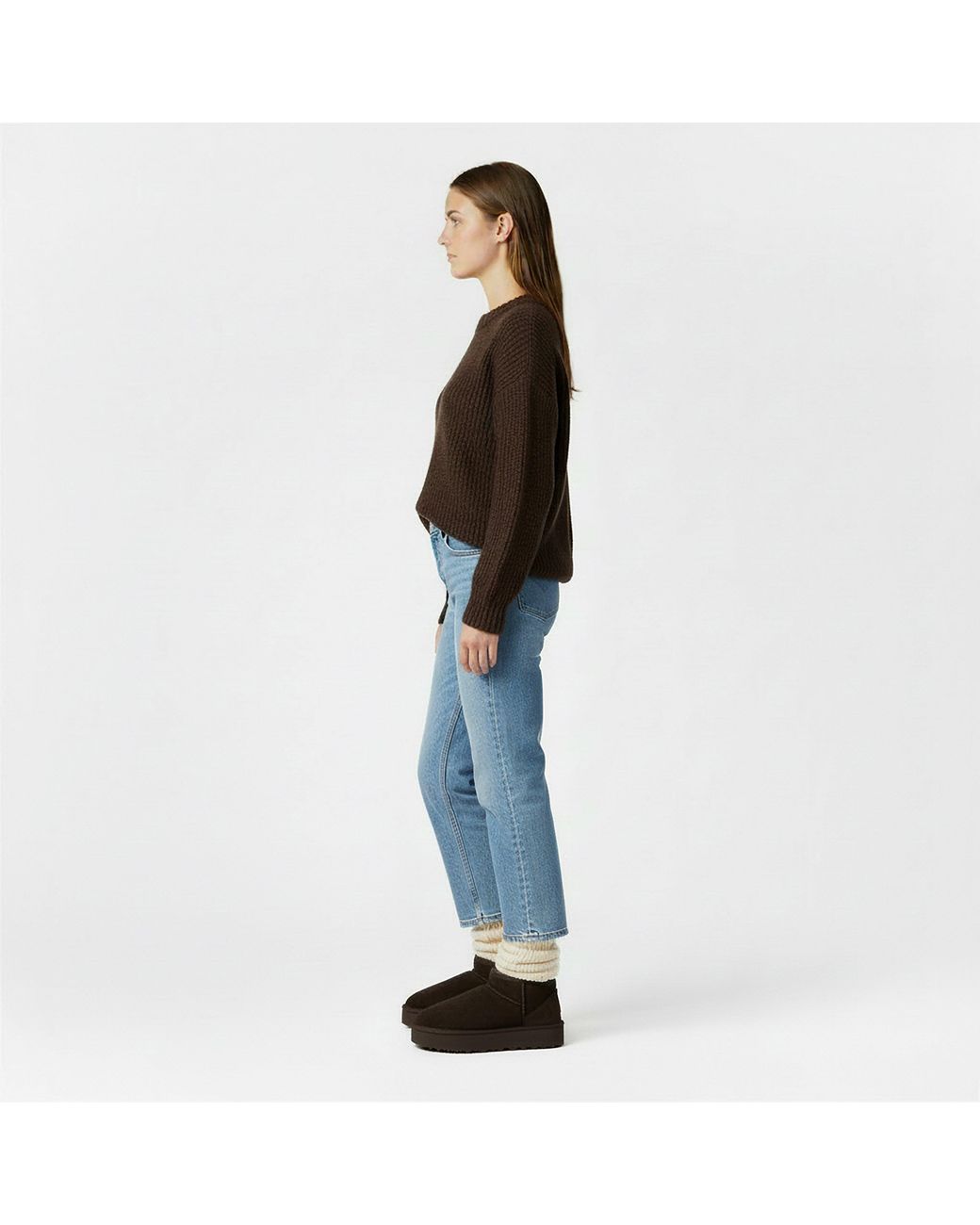 Jack Wills Black Platform Snug Boots