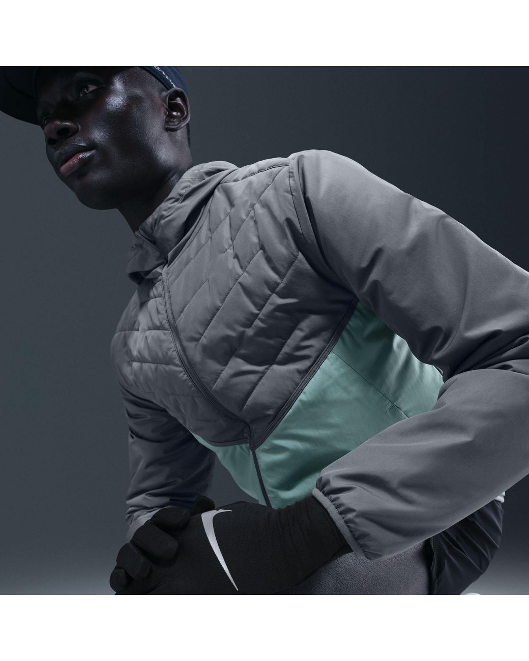 Nike Black Synth Repel Jkt Sn54 for men