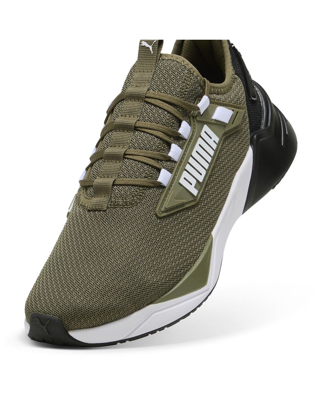 PUMA Green Retaliate 3 Runners for men