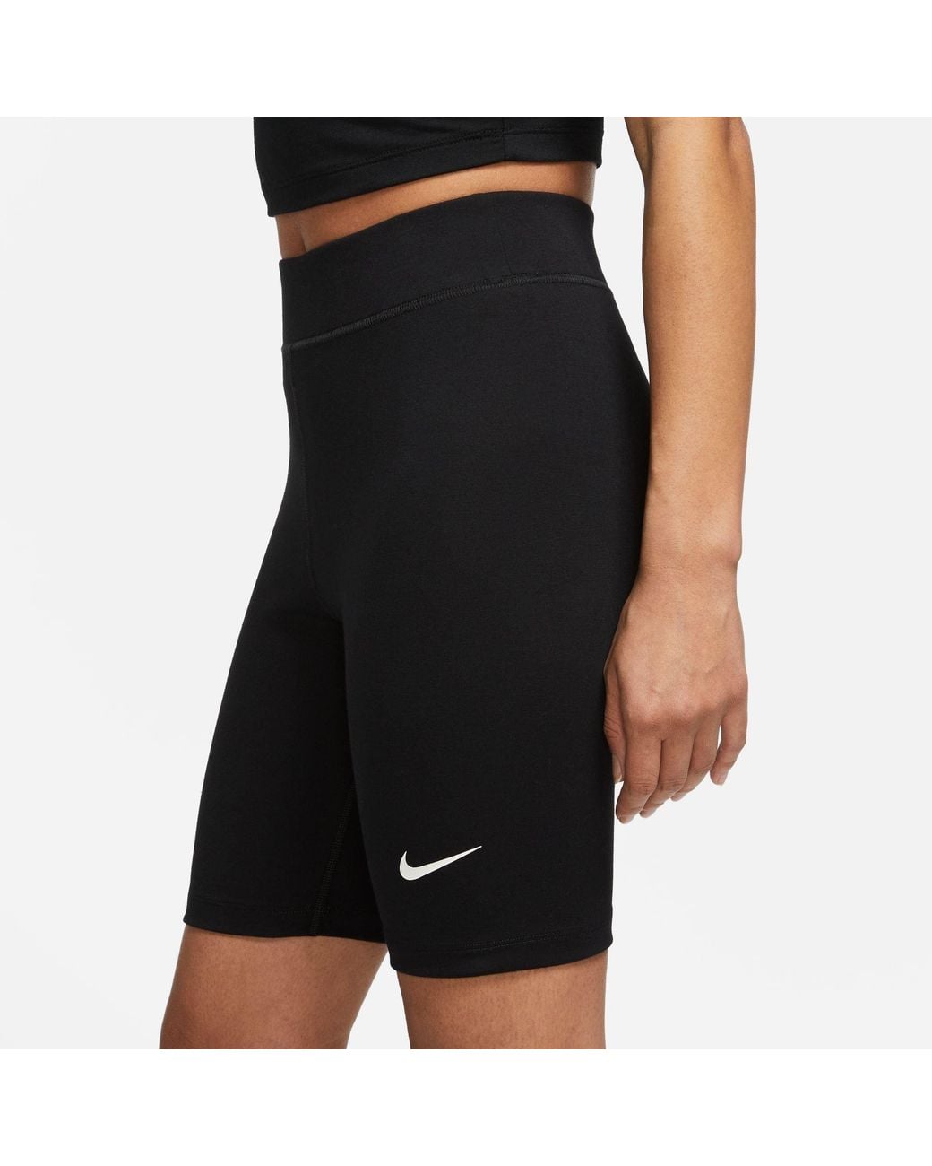 Nike Black Classic 8 Inch Biker Cycling Shorts
