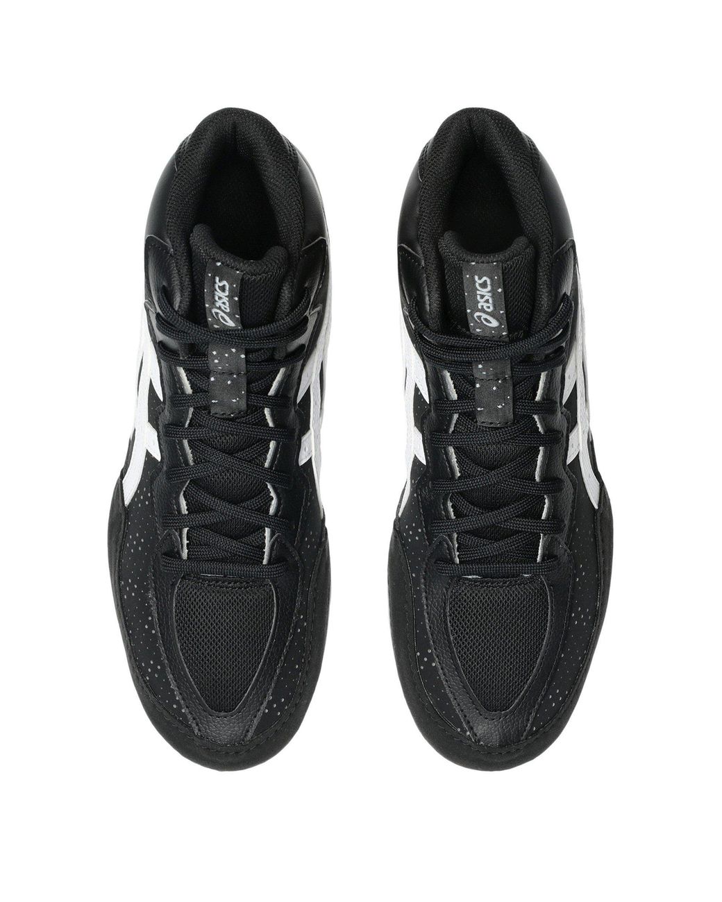 Asics Black Matflex Mid Cut Boxing Boot for men