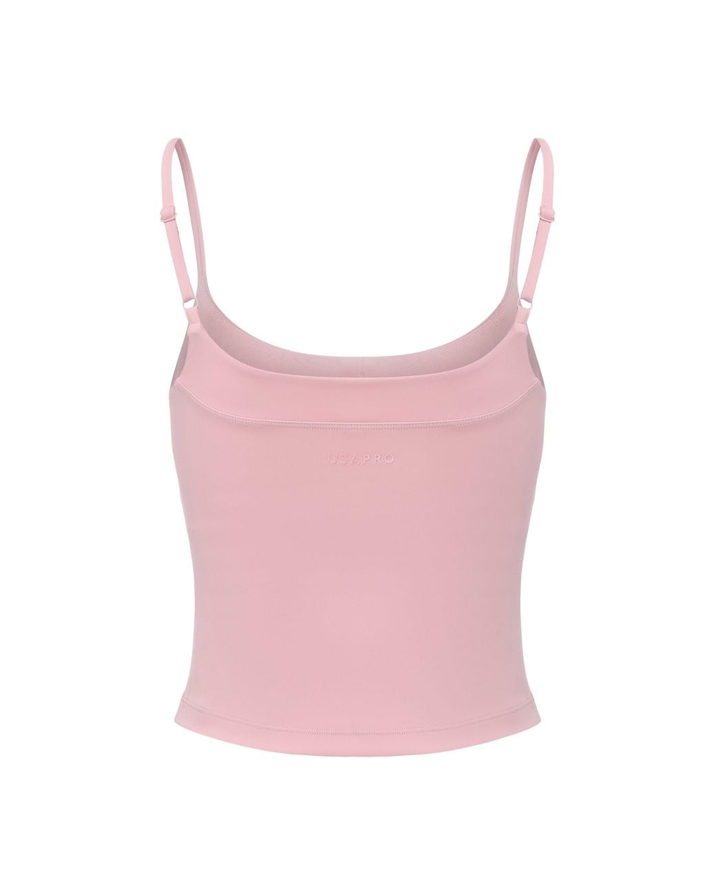 Usa Pro Pink Ruched Tank