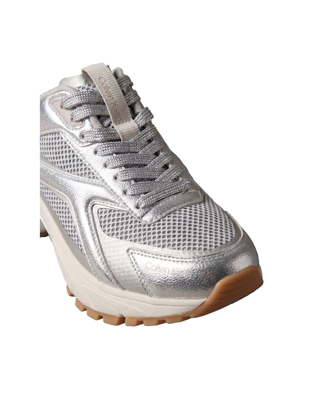 Calvin Klein Gray Hike Breathable Mesh Runners