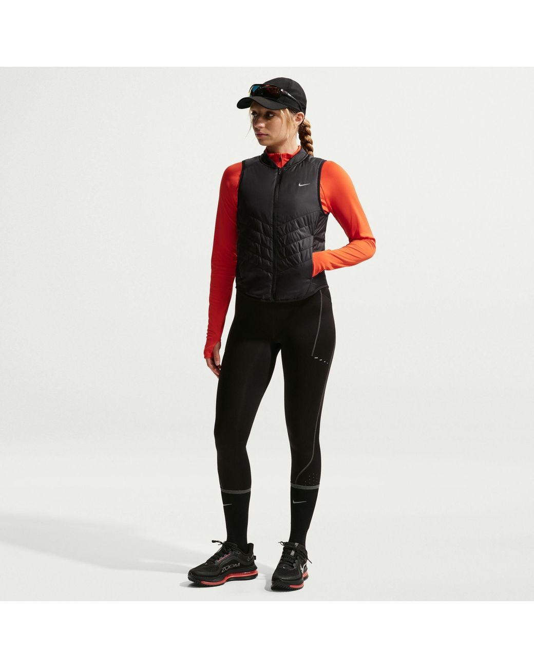 Nike Red Performance Running Vest