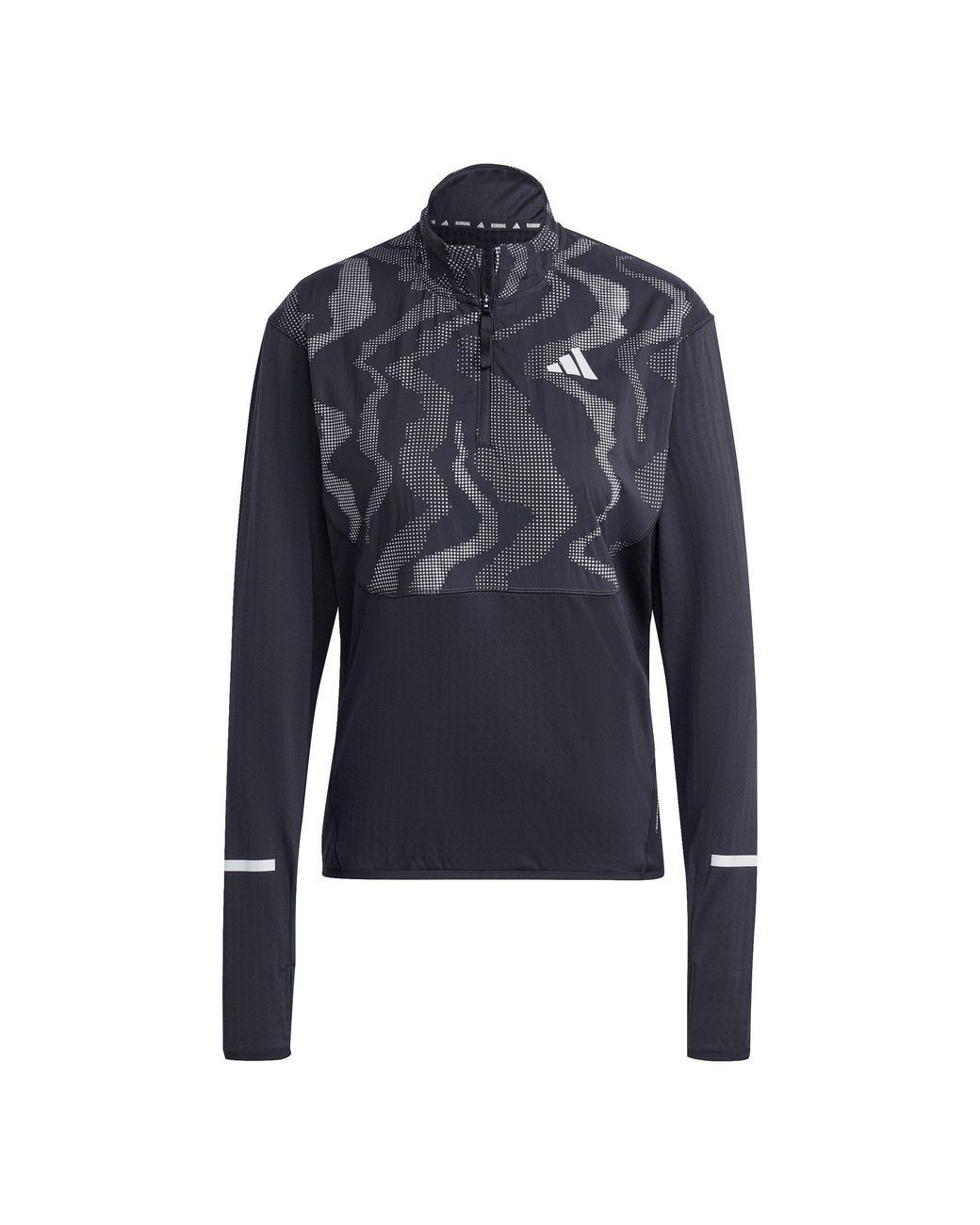 Adidas Blue Ult Hivis Performance Running Jacket