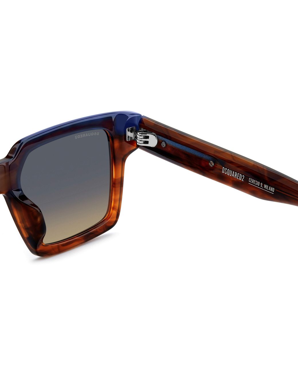 DSquared² Black Dsquare Rectangular for men