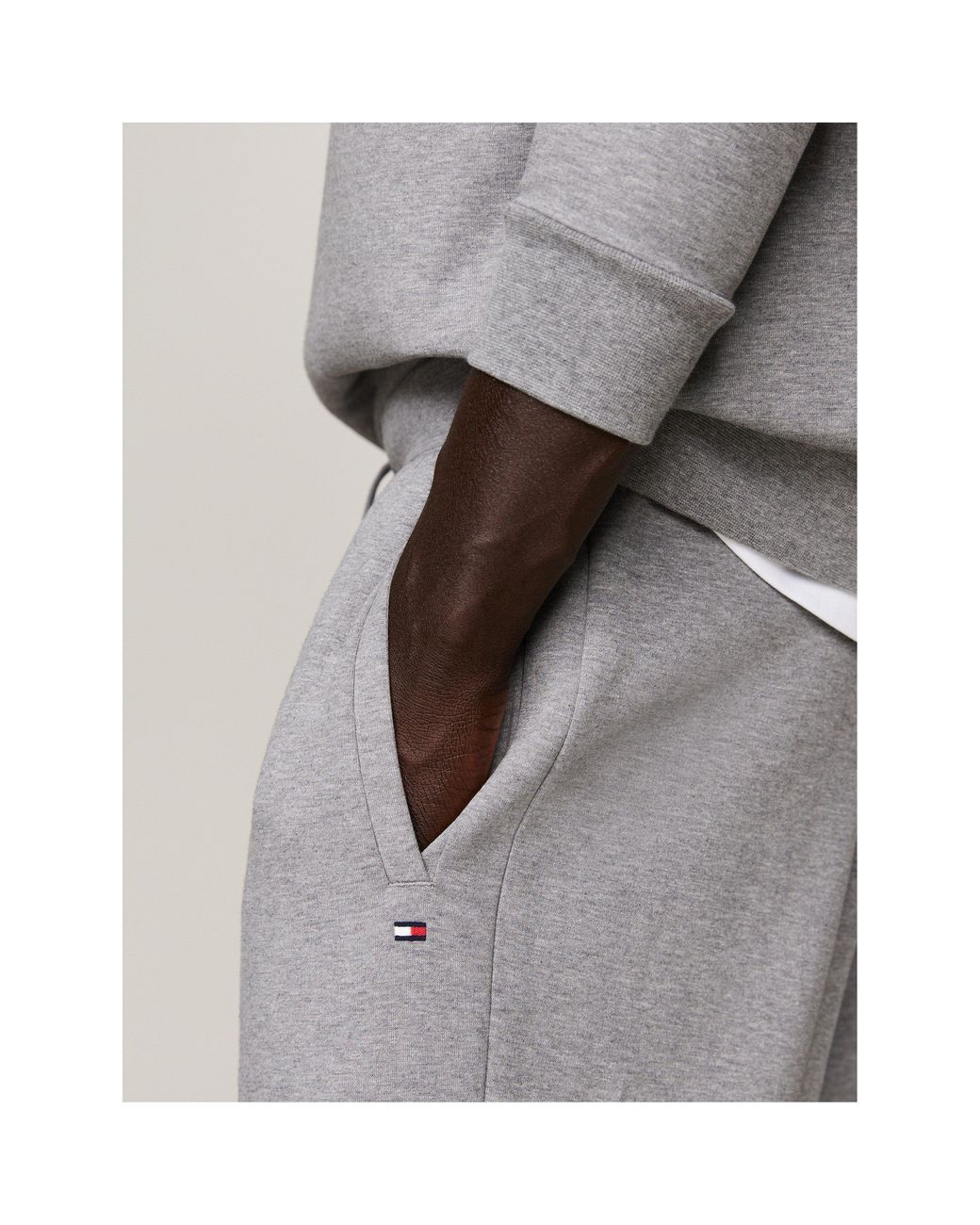 Tommy Hilfiger Gray Drawstring Joggers for men