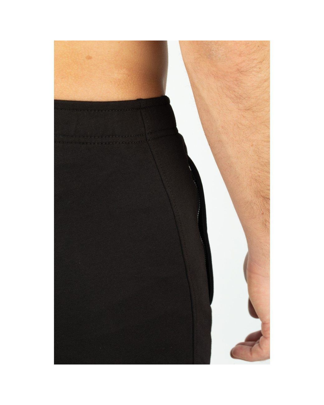 Sjeng Sports Black Auckland Performance Tracksuit Bottoms for men