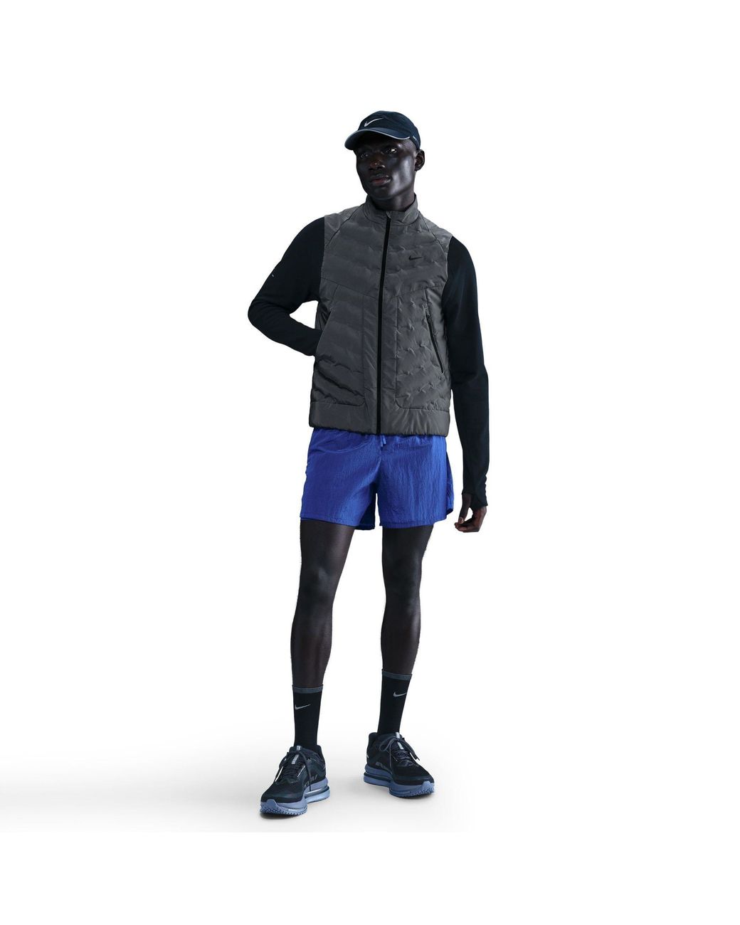 Nike Gray Reflect Vest for men