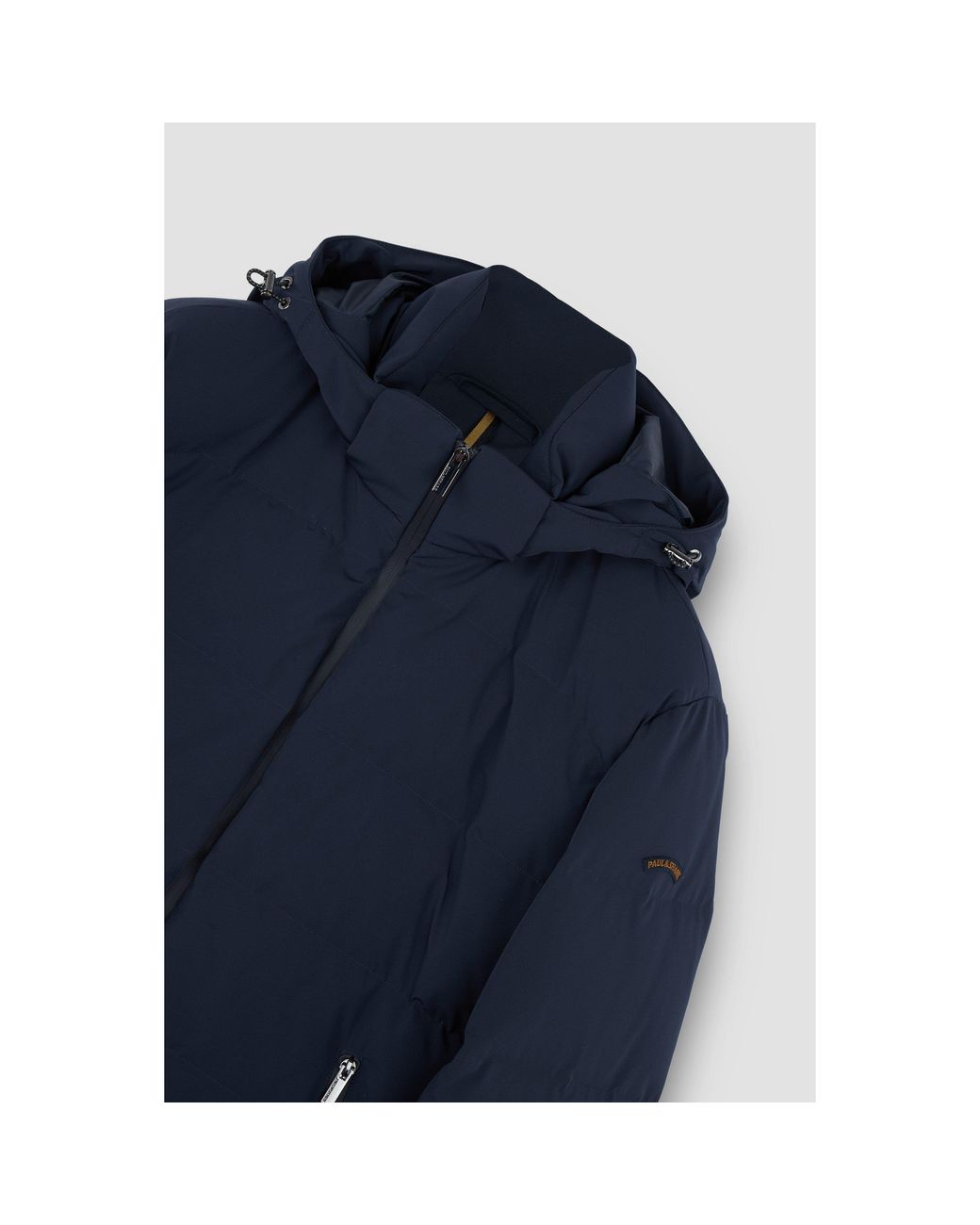 Paul & Shark Blue Typhoon Short Puffer Jacket for men